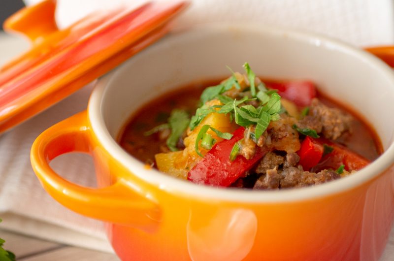 Paprika Hack Eintopf