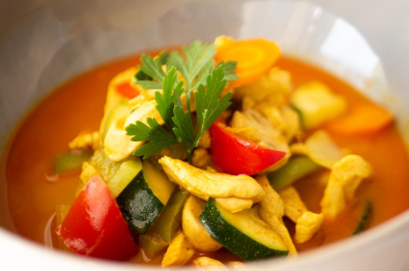 Thai Curry mit Hühnchen