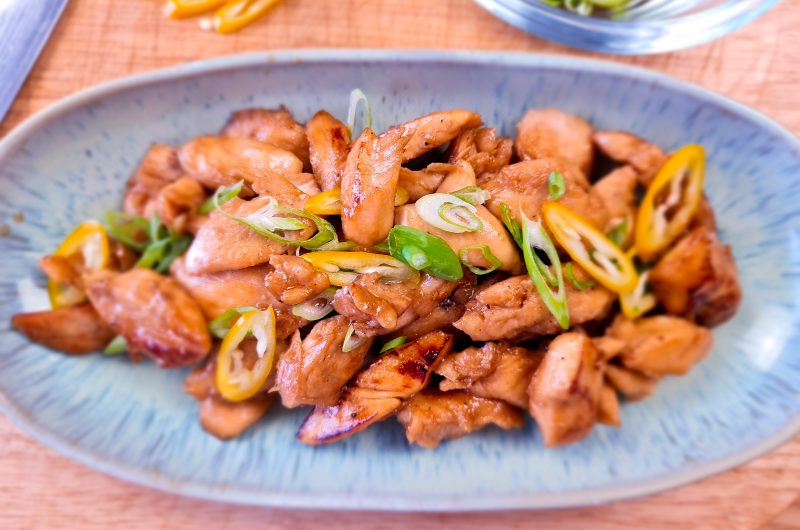 Asia Hühnchen Hibachi