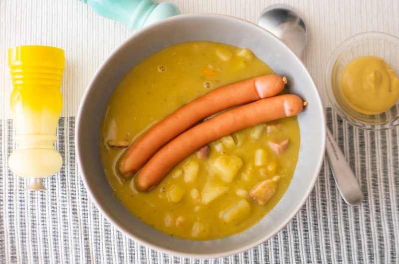 Deftige Erbsensuppe