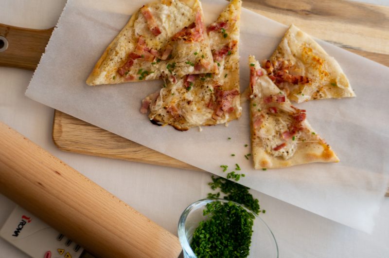Elsässer Flammkuchen