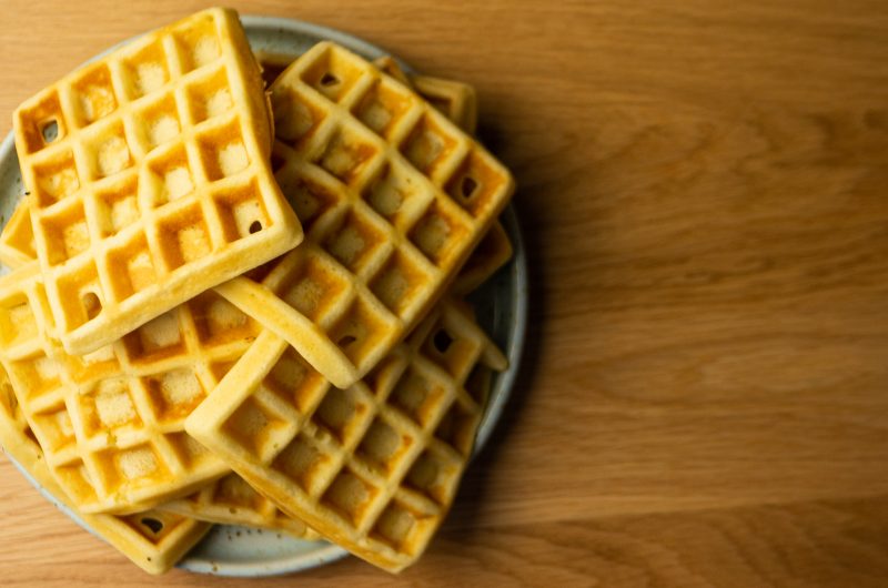 Einfache Waffeln