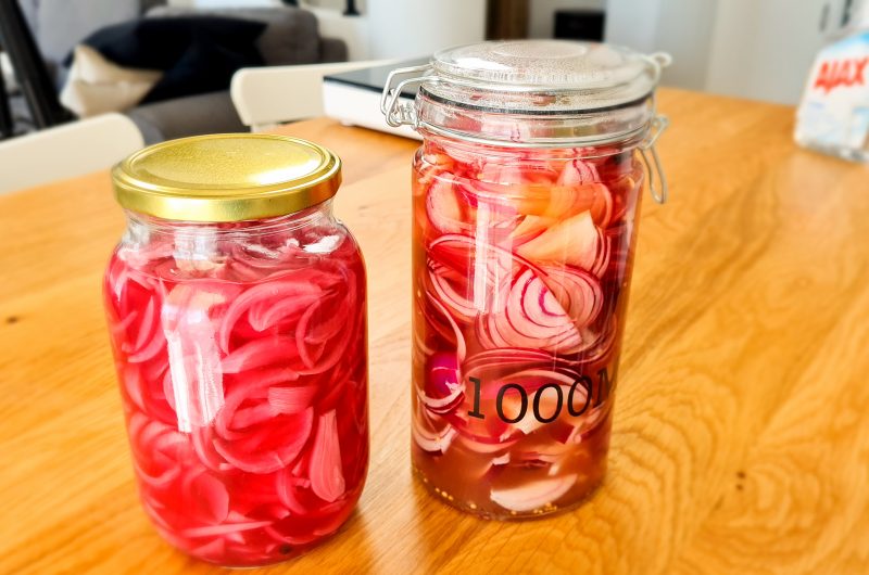 Pickled Onions - eingelegte Zwiebeln