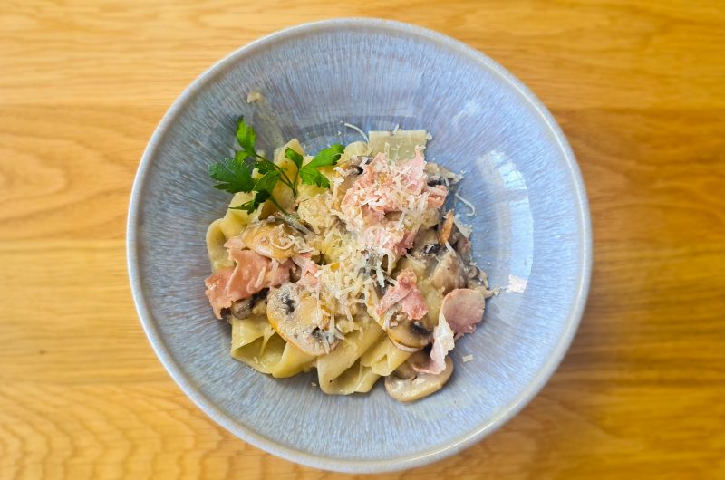 Pasta mit Pilzen