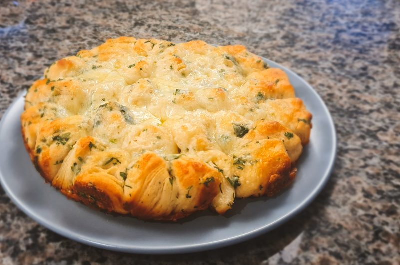 Knoblauch Zupfbrot