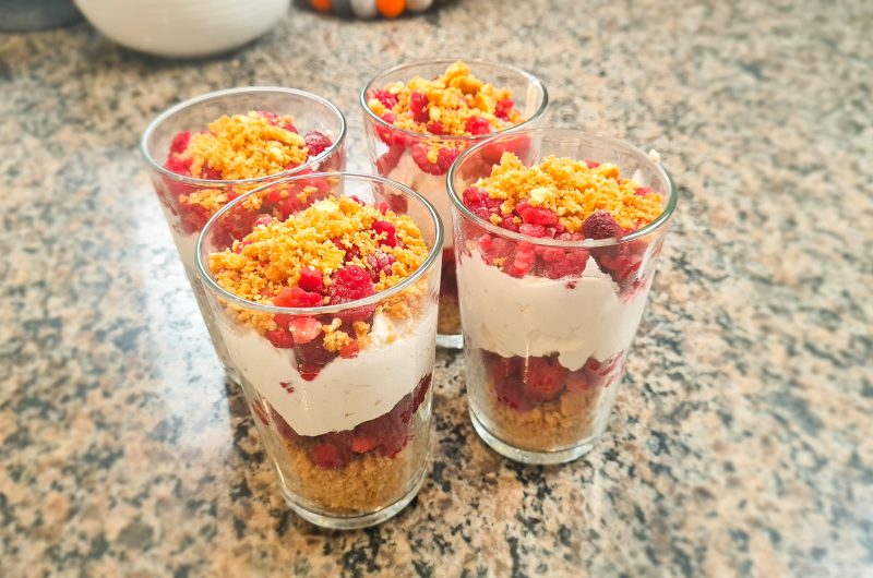 Himbeerdessert