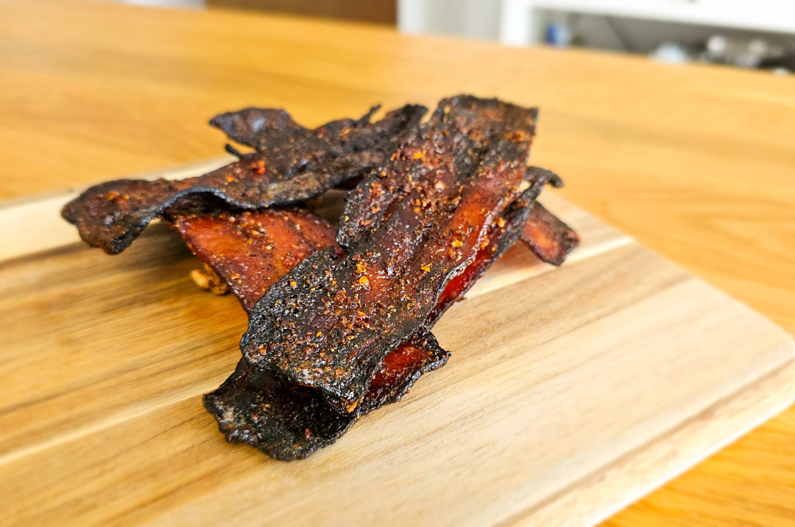 Knusprig scharfer Bacon