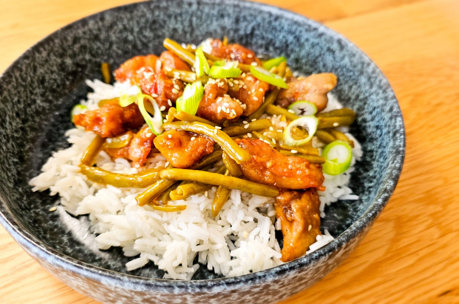 Schnelles Asia Hühnchen
